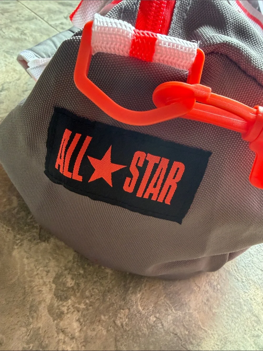 Converse Gray/Orange small duffle